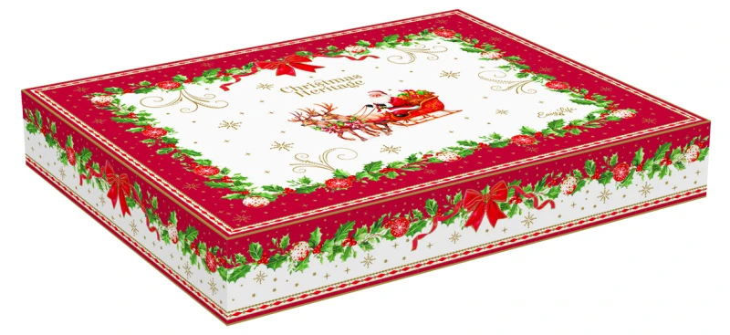 Easy Life/Nuova R2S/Pozzi, porcelanowa paterka-choinka 28,5x21,5cm
