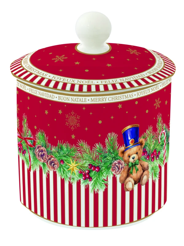 Easy Life/Nuova R2S/Pozzi, porcelanowy pojemnik 10,5x13 h cm