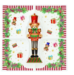Easy Life/Nuova R2S/Pozzi, porcelanowa paterka 25x25cm