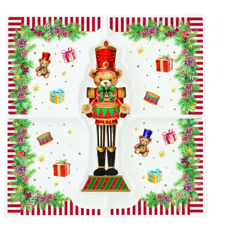 Easy Life/Nuova R2S/Pozzi, porcelanowa paterka 25x25cm