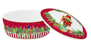 Easy Life/Nuova R2S/Pozzi, porcelanowe puzderko 10cm
