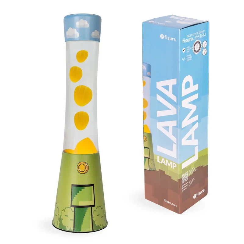 LLT2510606-Fisura, relaksacyjna lampa-lawa/wosk - WIEŻA - Gamer