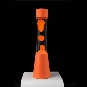 LLT2520786 - Fisura, relaksacyjna lampa-lawa/wosk - WIEŻA, pomarańczowa