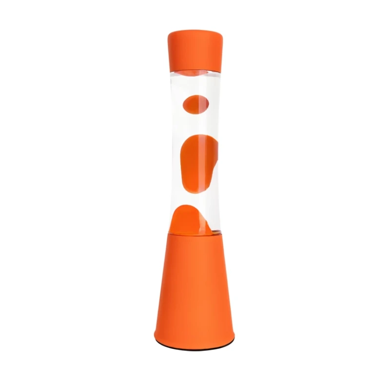 LLT2520786 - Fisura, relaksacyjna lampa-lawa/wosk - WIEŻA, pomarańczowa